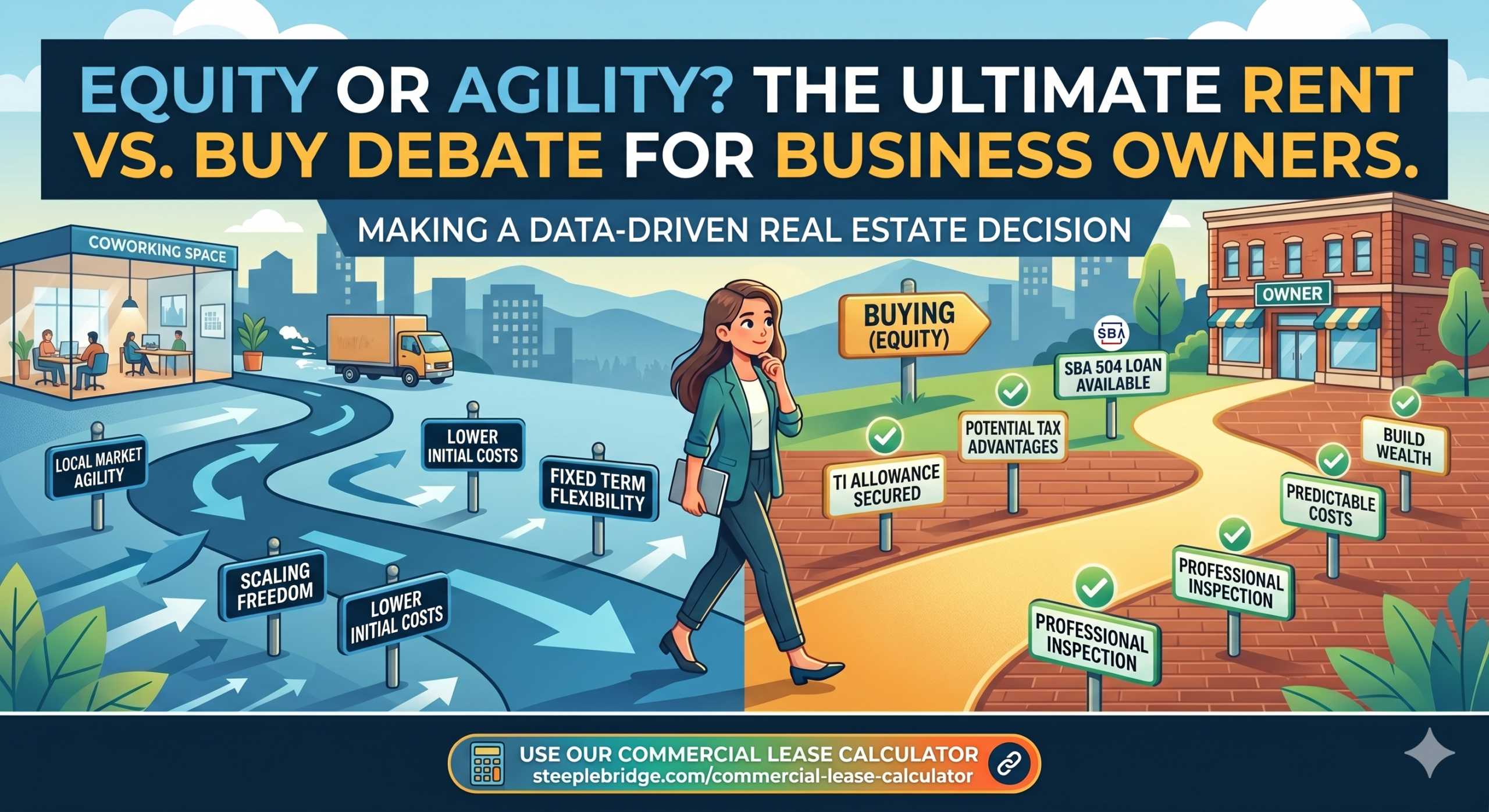 Equity or Agility? The Ultimate Rent vs. Buy Debate for Business Owners