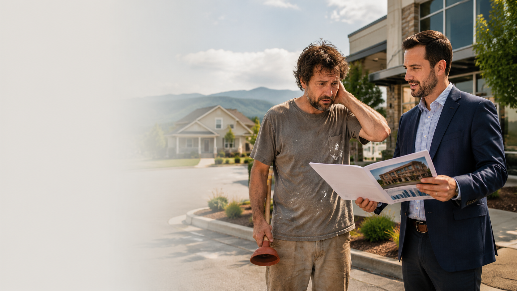 transitioning from residential to commercial real estate in Western NC and Upstate SC